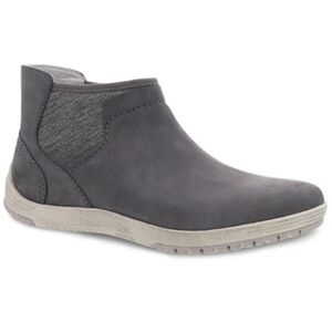 Dansko Women Lizette Waterproof Nubuck Ankle Leather Boots shoes sz 37/6.5-7